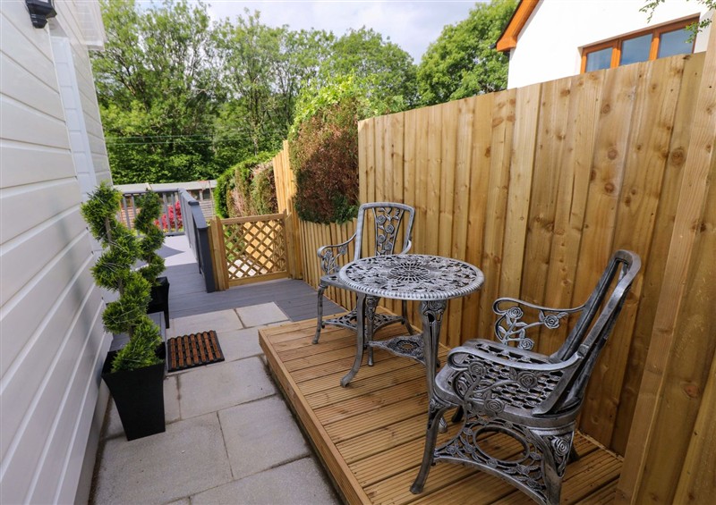 The garden at Pinecroft Annex, Stepaside near Saundersfoot