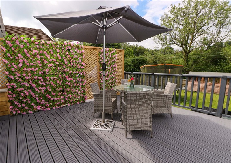 The perfect place to take seat at Pinecroft Annex, Stepaside near Saundersfoot
