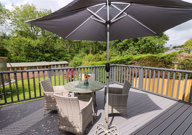 This is the patio (photo 2) at Pinecroft Annex, Stepaside near Saundersfoot