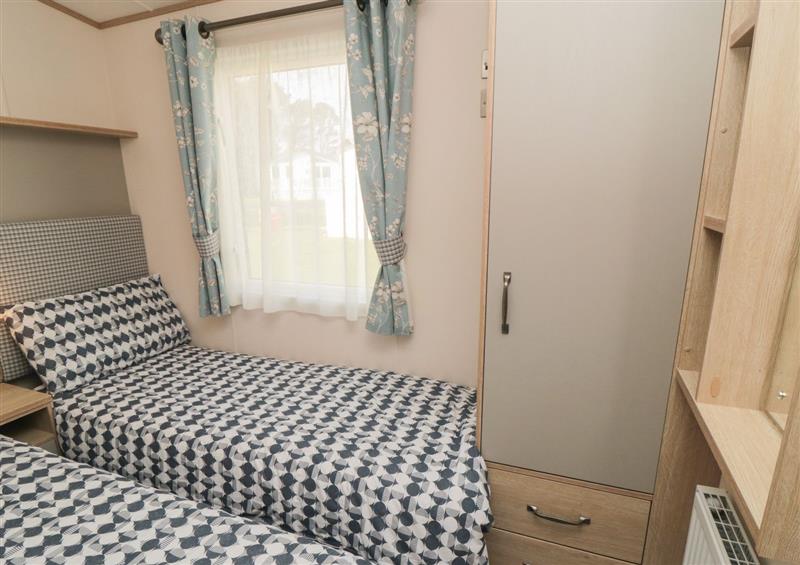 One of the bedrooms at Pines 32, Cayton