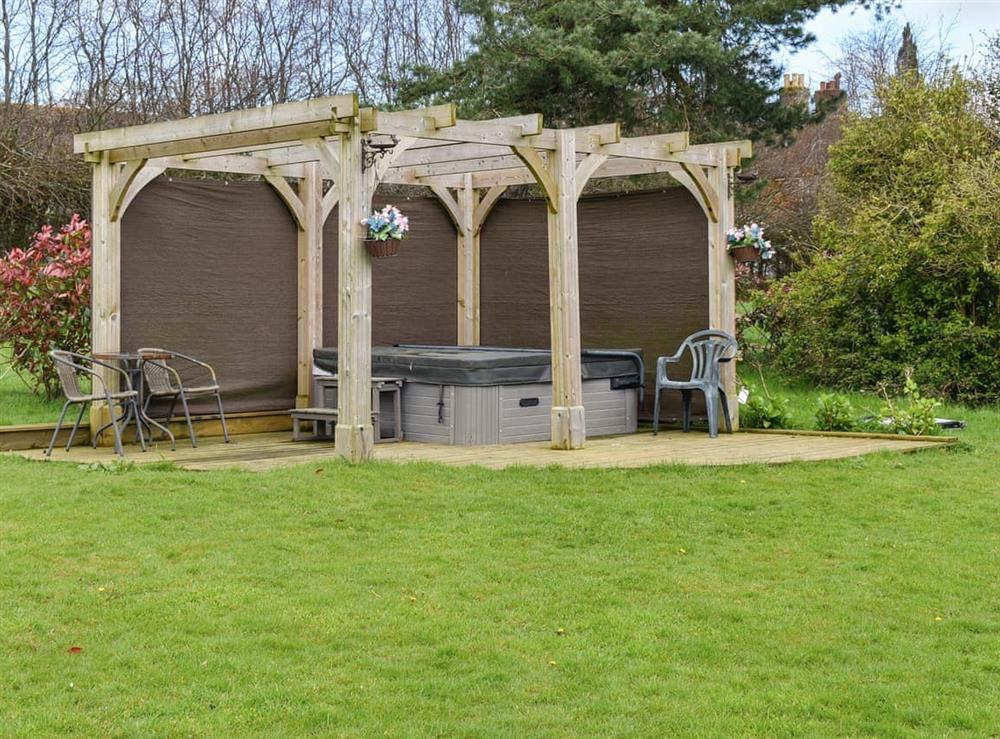 Outdoor area at Pineville in Dover, Kent