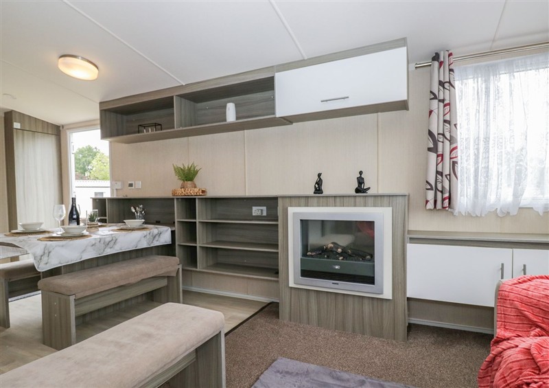 The living room at Pinewood, Kidlington