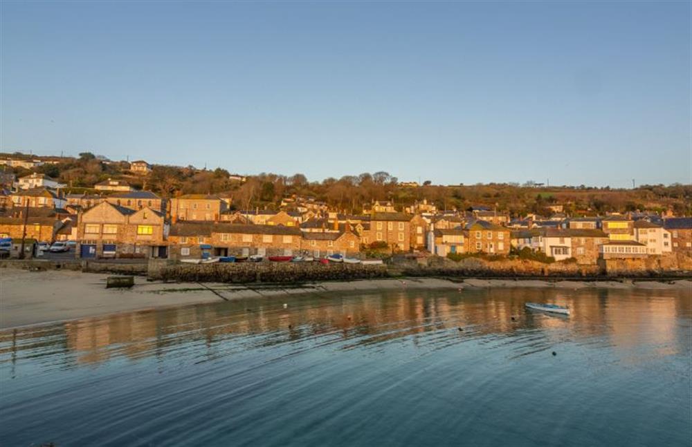Mousehole is just beautiful at sunset at Pink Cottage, Penzance