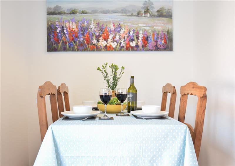 This is the dining room at Pink Cottage, Stradbroke, Stradbroke