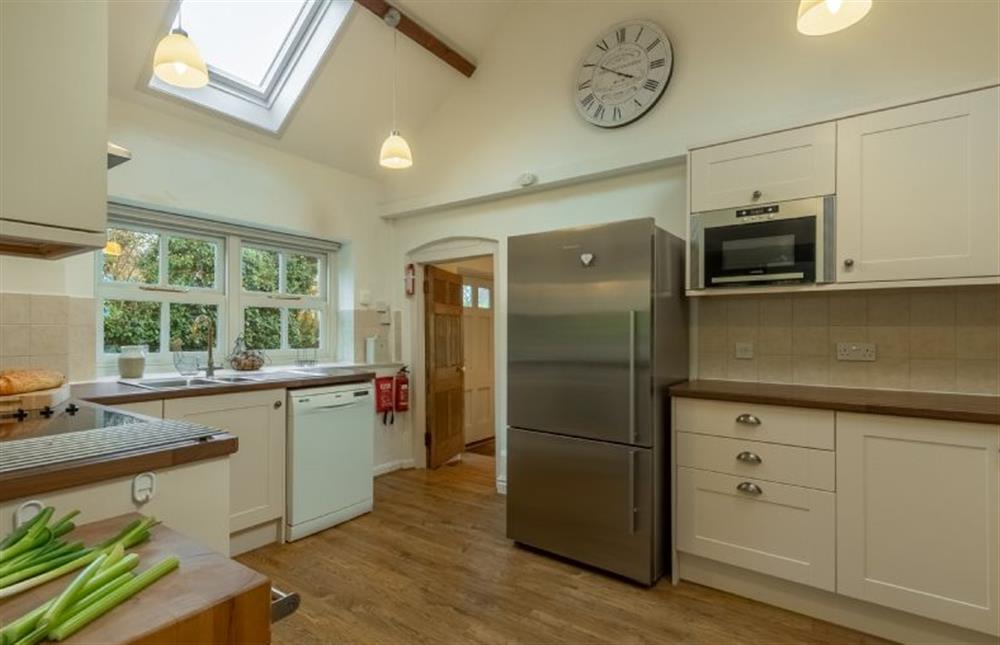 Ground floor: A well-equipped and spacious kitchen at Pink End, North Creake near Fakenham