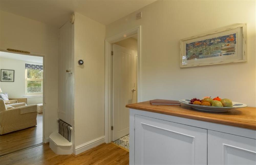 Ground floor: From the hallway to the sitting room at Pink End, North Creake near Fakenham