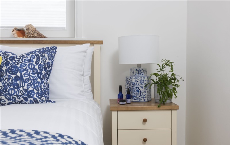 A bedroom in