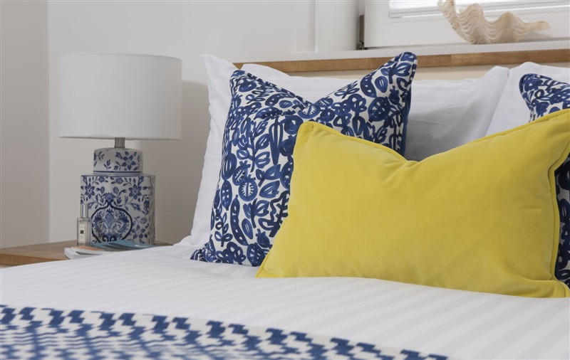 A bedroom in