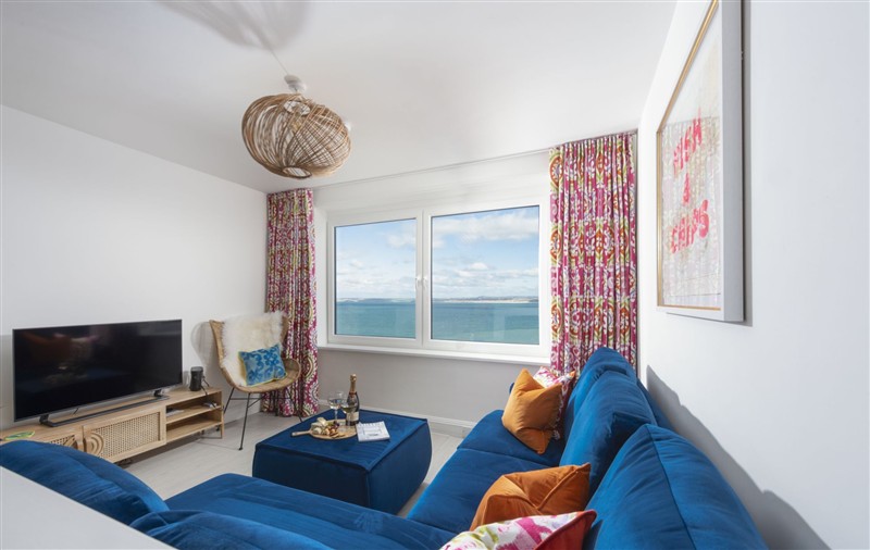 Enjoy the living room at
