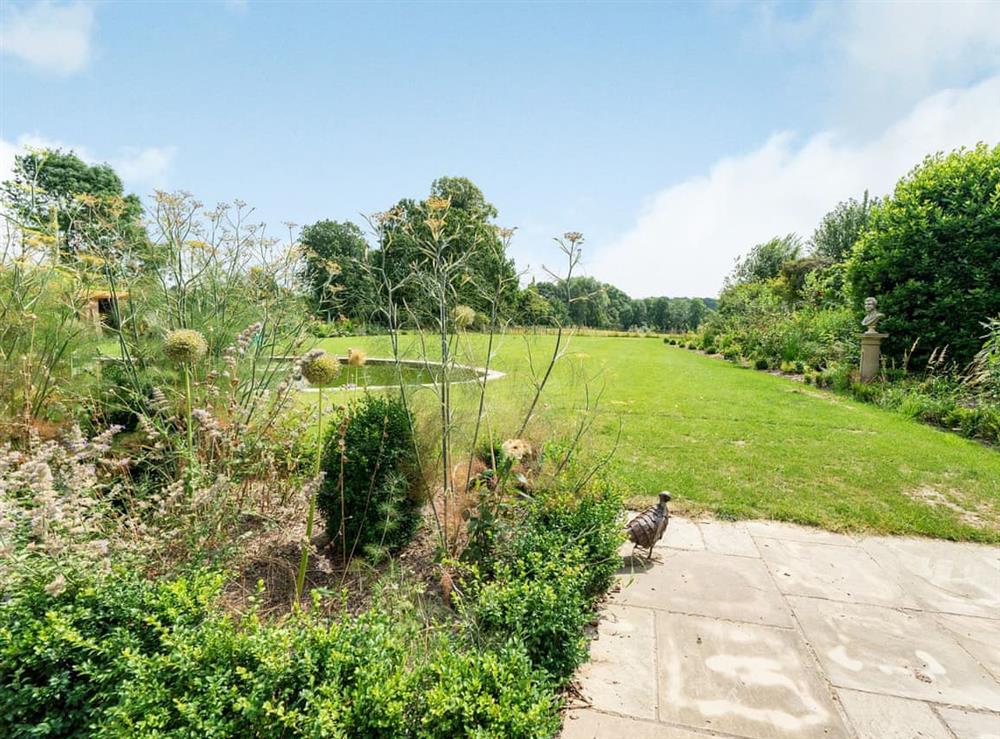 Garden at Pinley Hill House in Hatton near Warwick, Warwickshire