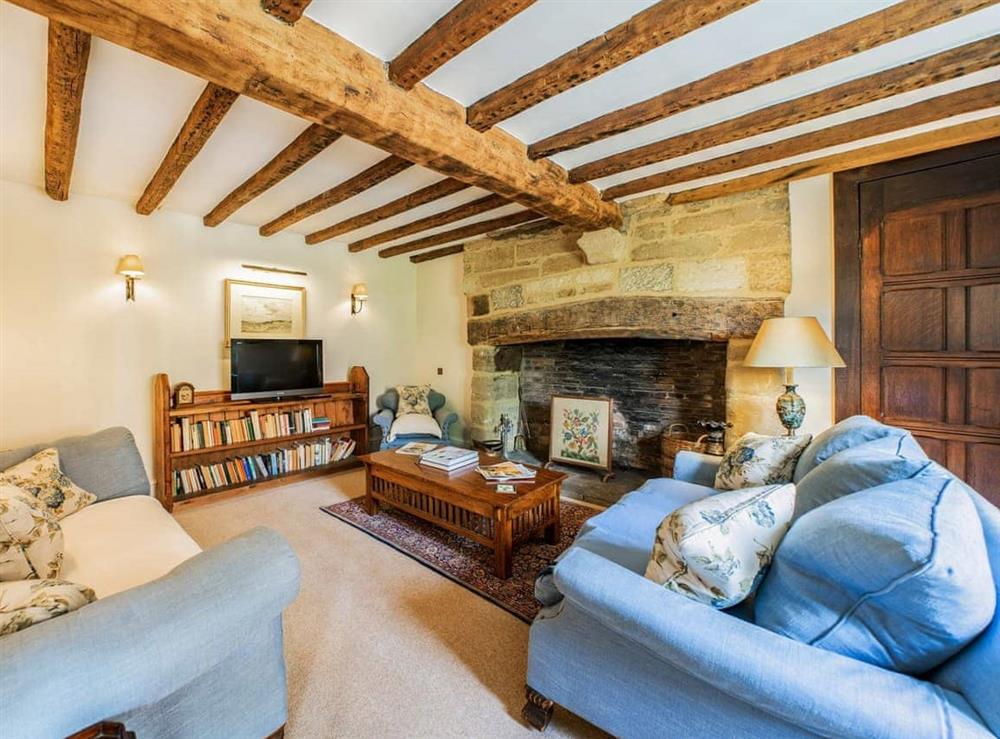 Living room at Pinley Hill House in Hatton near Warwick, Warwickshire