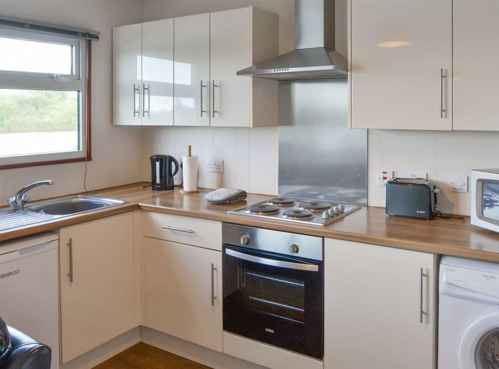 Well-equipped fitted kitchen at Pintail in Brundall, near Norwich, Norfolk