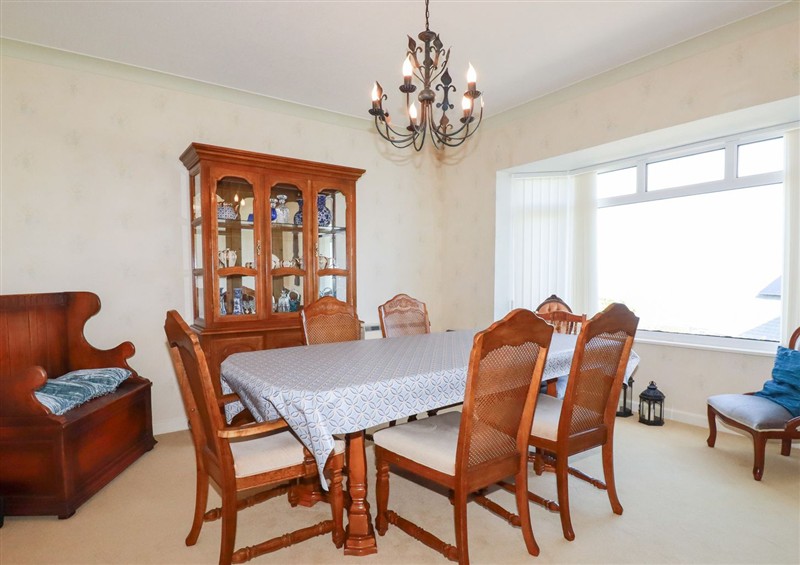 The dining room at Pipers, Newquay