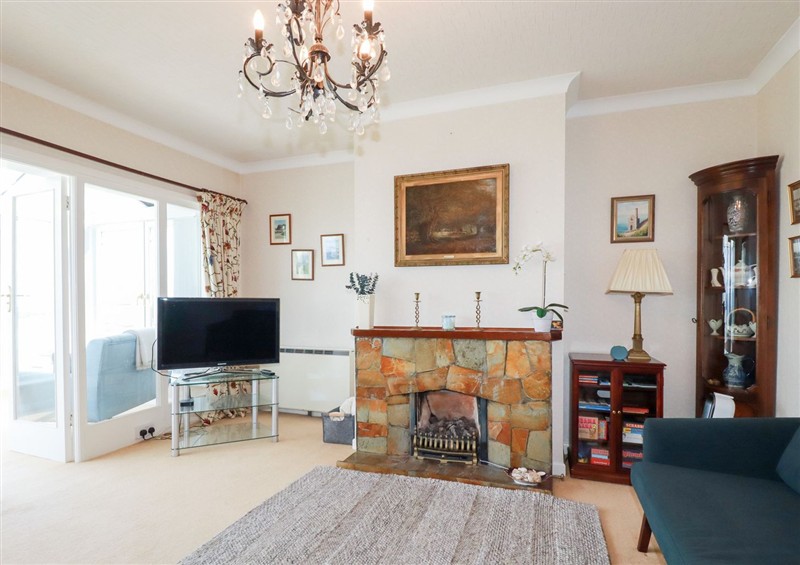 The living area at Pipers, Newquay