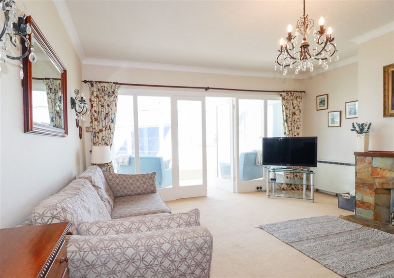 This is the living room at Pipers, Newquay