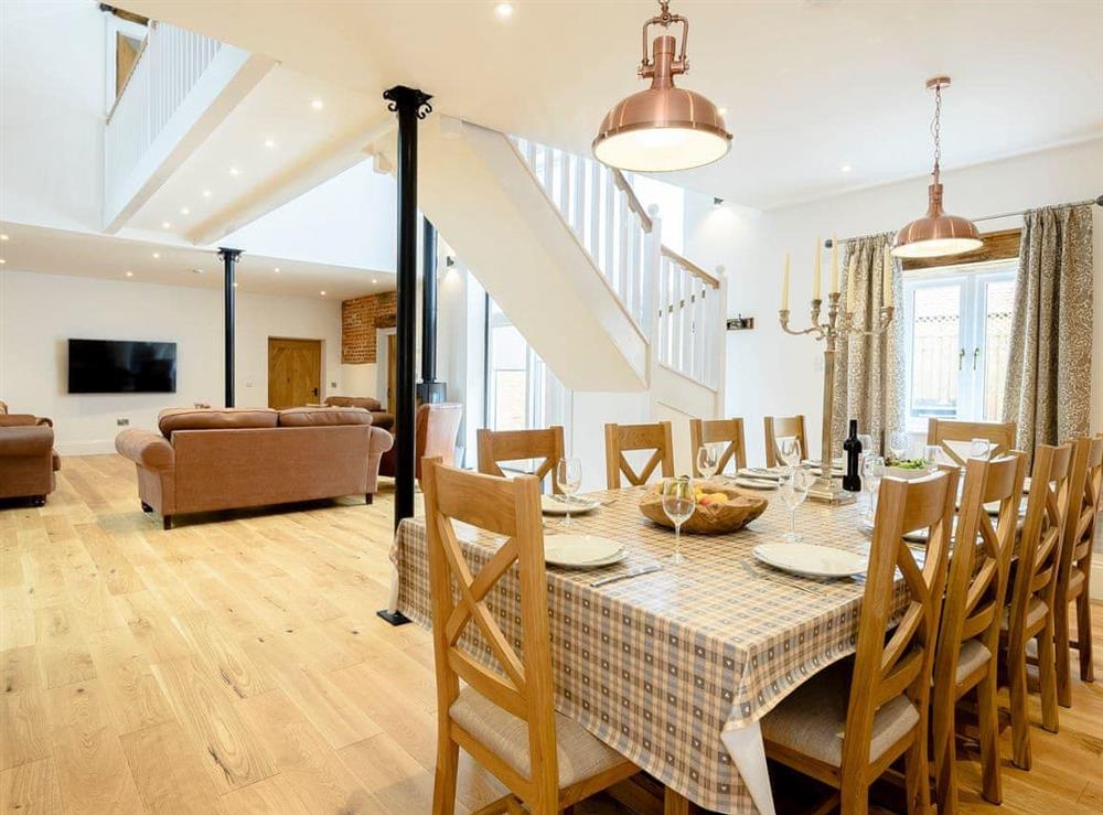 Light and airy open plan living space (photo 2) at Pipistrelle Barn in North Walsham, Norfolk