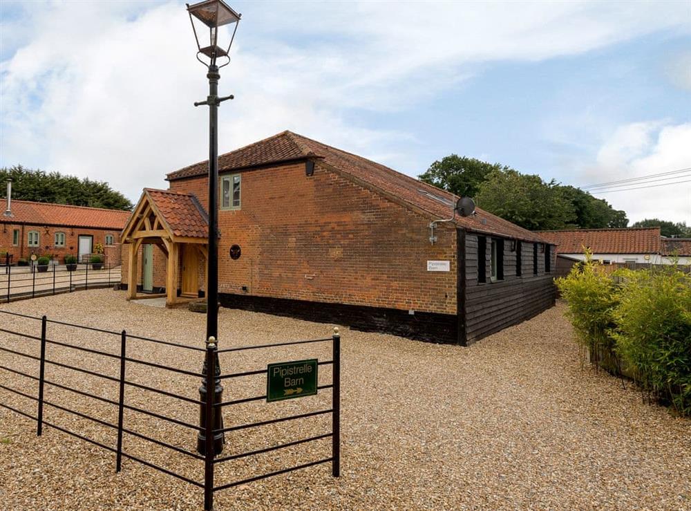 Private parking for 4 cars at Pipistrelle Barn in North Walsham, Norfolk