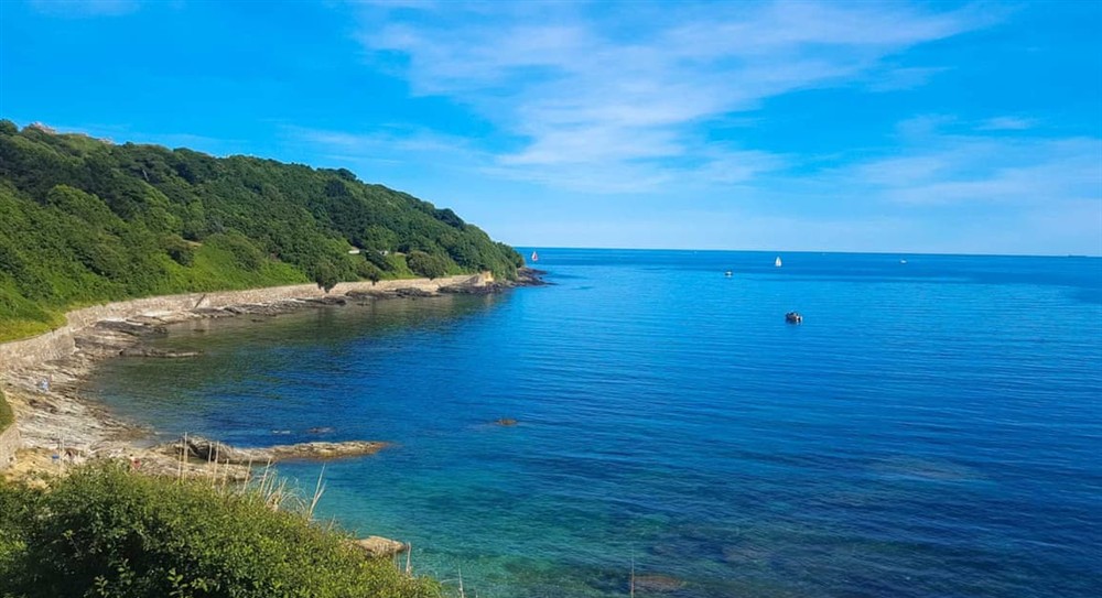 Beach at Pipit in Falmouth, Cornwall