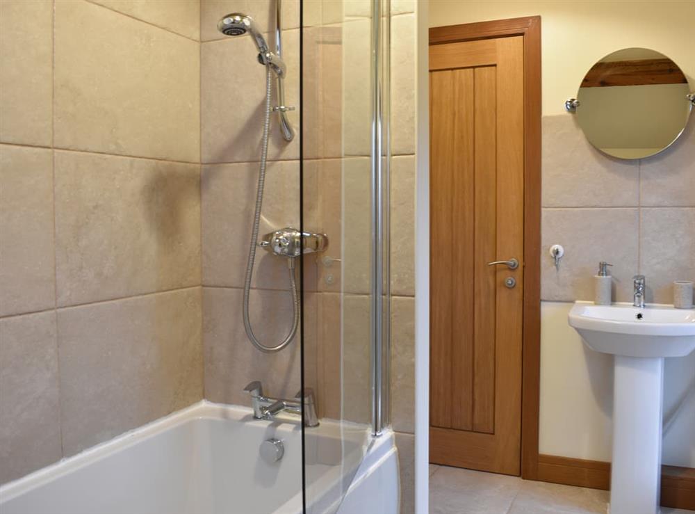 Bathroom at Pippas Cottage in Greystoke, near Penrith, Cumbria