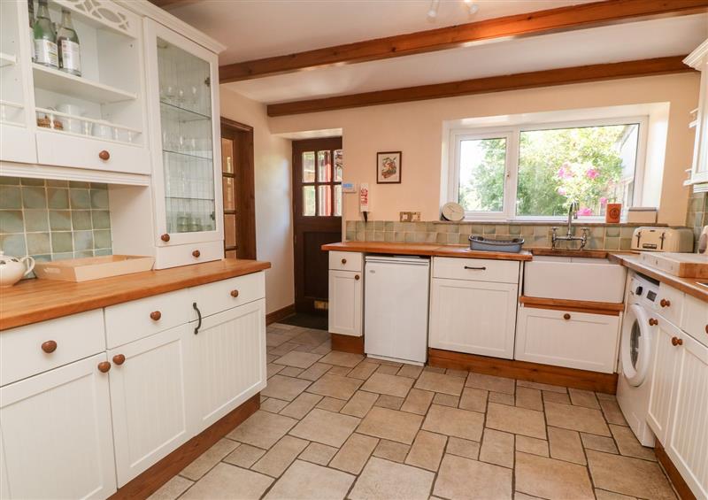 This is the kitchen at Pippin Cottage, St. Hilary near Goldsithney