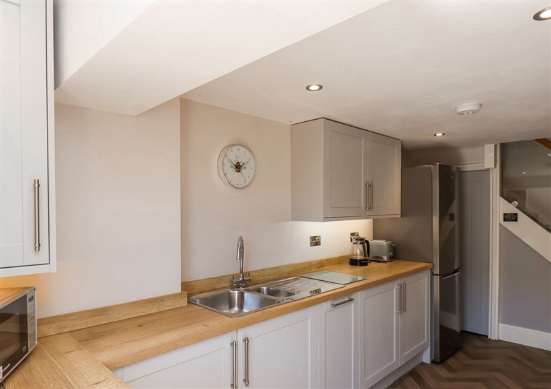 This is the kitchen at Pippin Cottage, Wath near Ripon