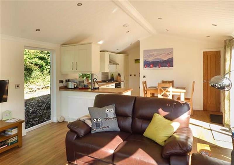 This is the living room at Pippin Lodge, Allithwaite