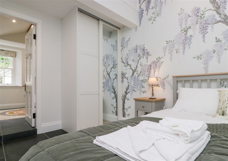 One of the bedrooms at Pippins, Outgate near Hawkshead