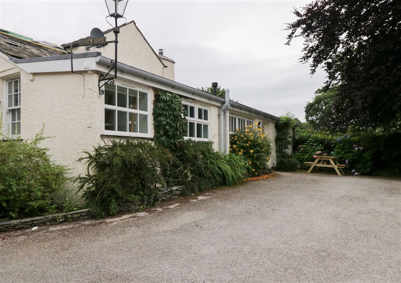 The setting of Pippins at Pippins, Outgate near Hawkshead