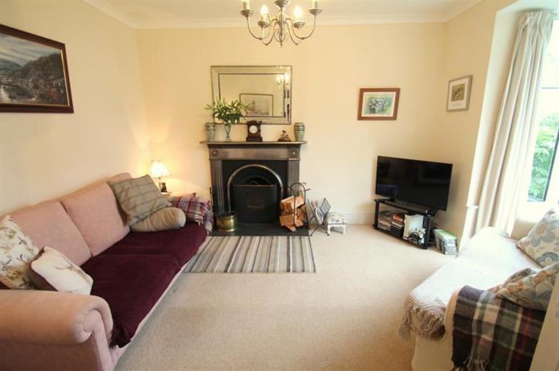 Living room at Pips Corner, Lynton