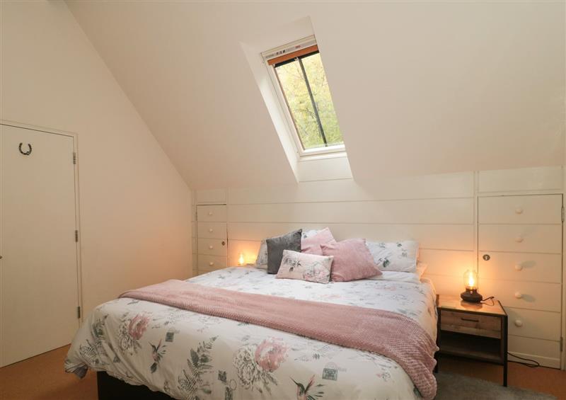 This is a bedroom at Pips Hideaway, Milton Abbas