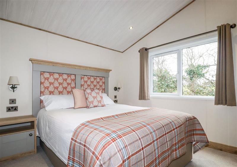 This is a bedroom at Piran Lodge, Padstow