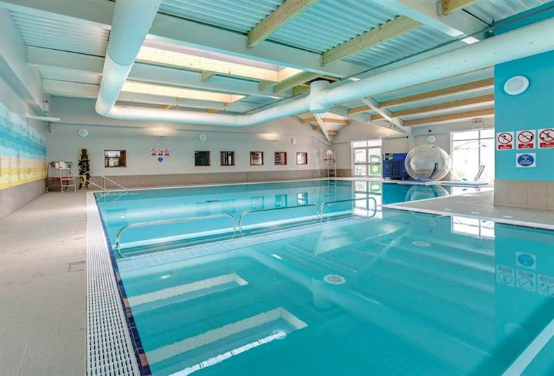 Indoor heated swimming pool at Piran Meadows Resort and Spa in , Newquay