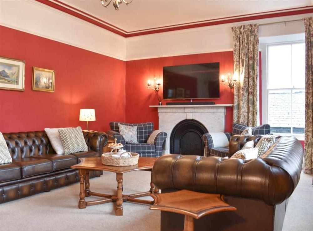 Living area at Pitcairn House in Keswick, North Lake District, Cumbria