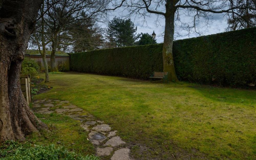 Garden area at Pittefaux Cottage in Brockenhurst