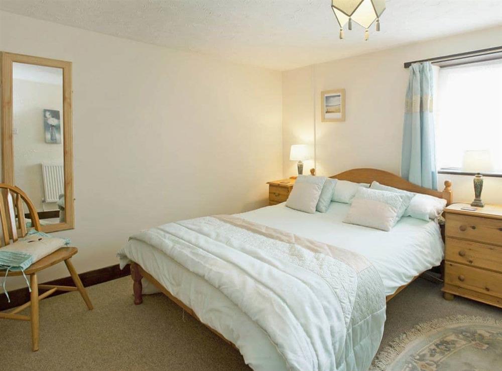 Comfortable double bedroom at Pitts Cottage in Brancaster, Norfolk., Great Britain