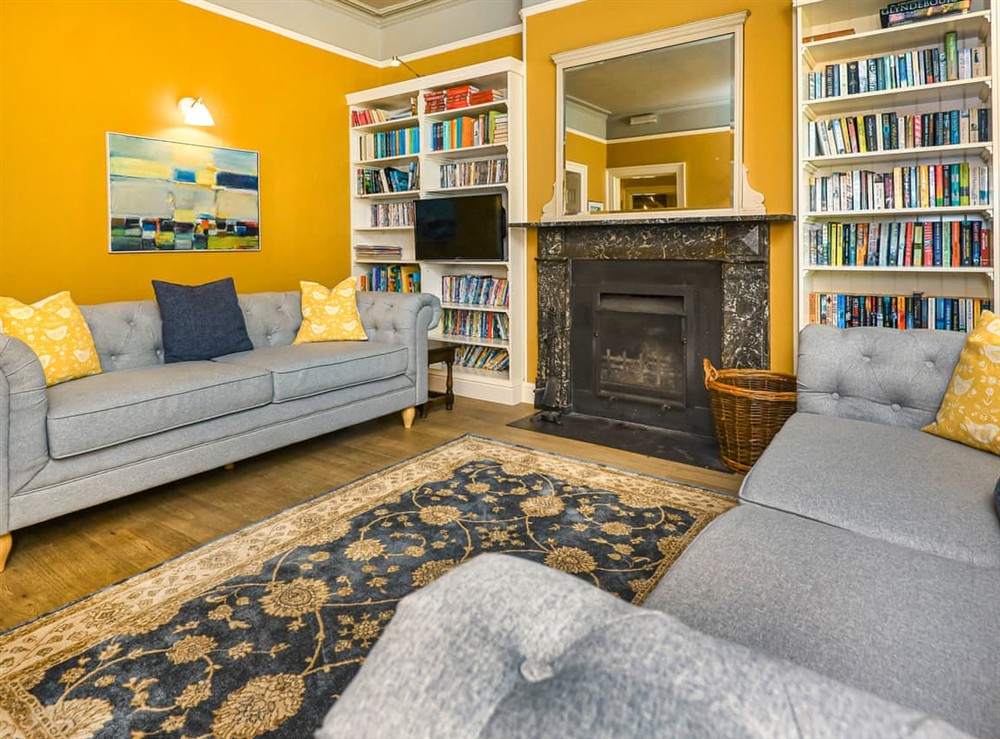 Living area at Plas Bodegroes in Pwllheli, Gwynedd