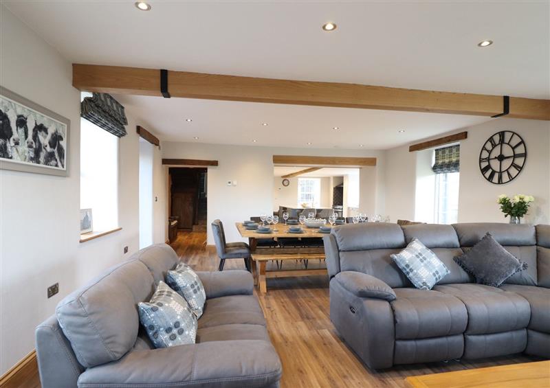 The living room at Plas Iolyn, Pentrefoelas near Betws-Y-Coed