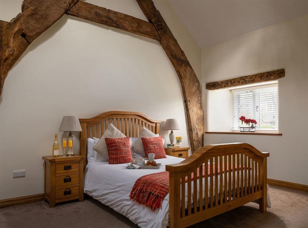 Double bedroom at Cruck Barn, 
