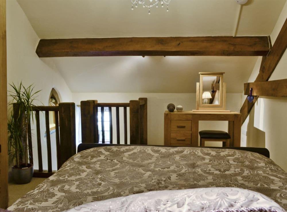 Double bedroom at Plas Iwrwg Granary in Maenan, near Llanrwst, Gwynedd