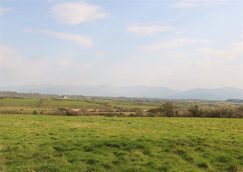 Rural landscape at Plas Marchog Annexe, Rhoscefnhir near Pentraeth