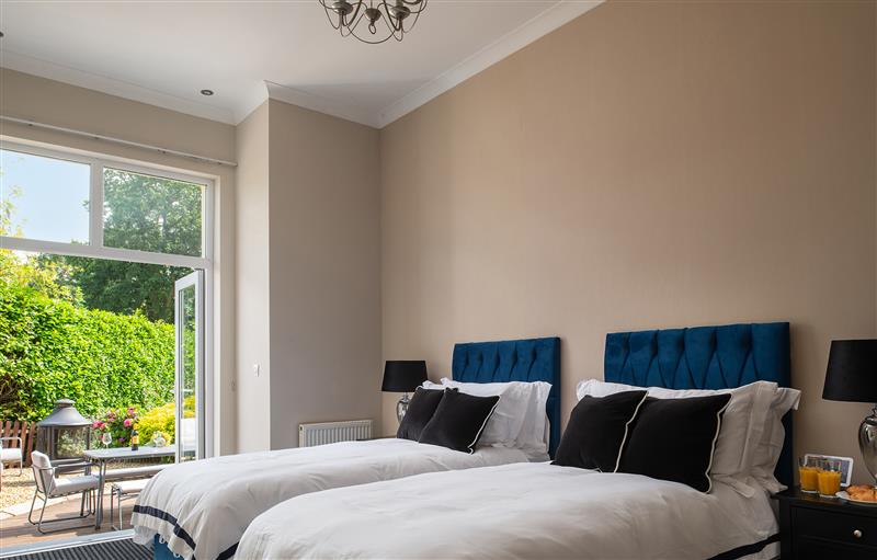 One of the bedrooms at Plas Meirion Apartment 3, Llanrwst