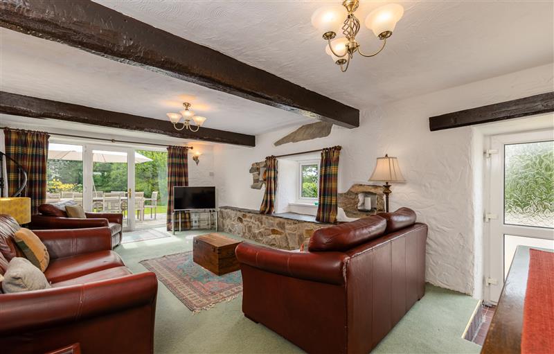 Enjoy the living room at Plas Newydd, Aberdaron