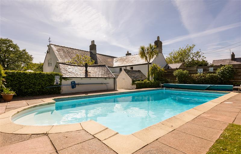 Spend some time in the pool at Plas Newydd, Aberdaron