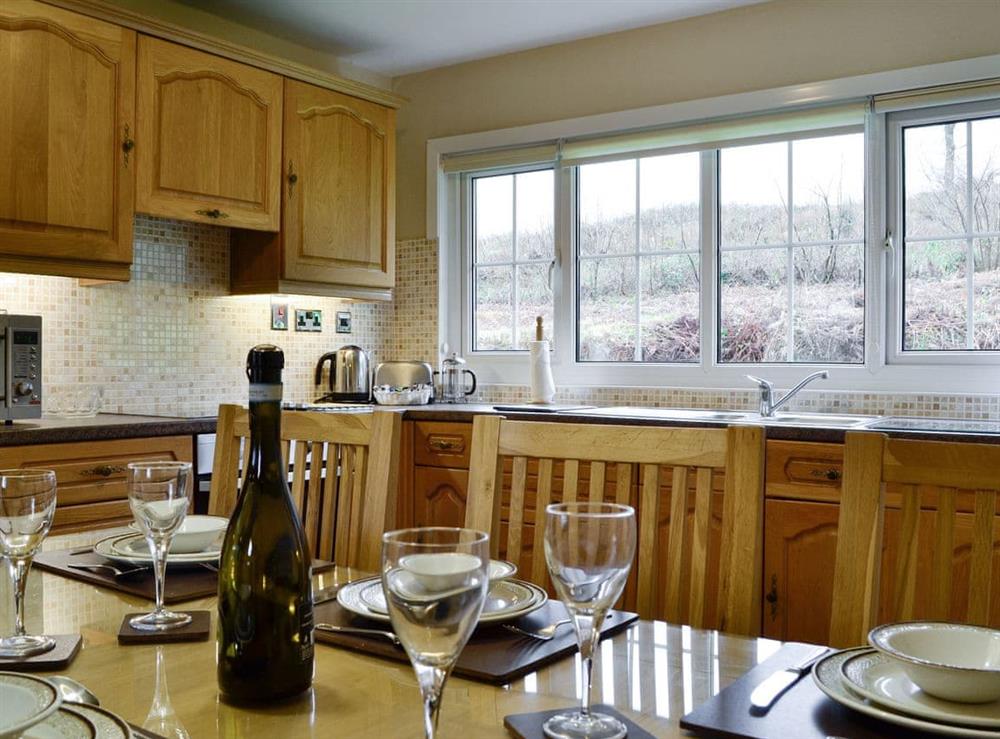 Convenient dining area within kitchen at Woodland View 2, 