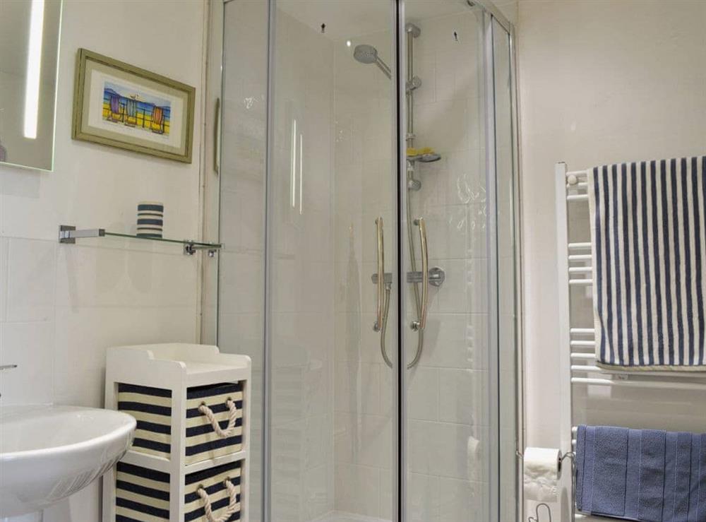 Shower room at Sea View, 