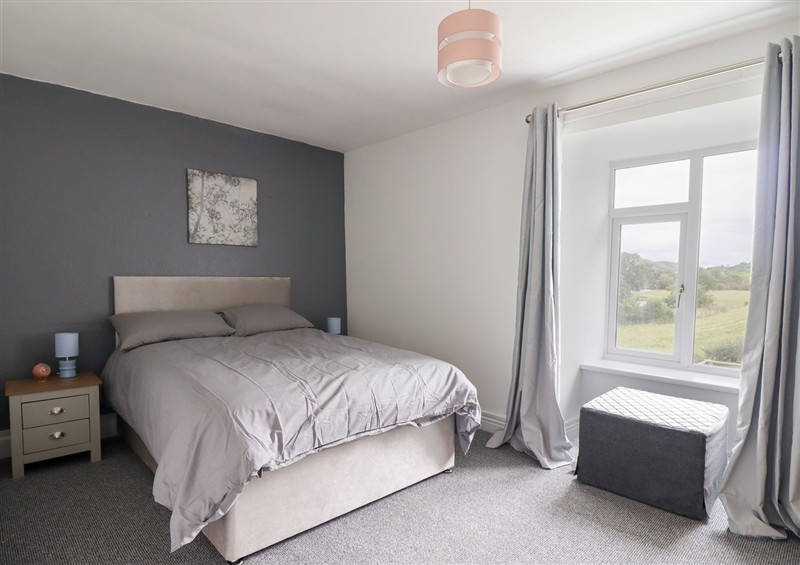 A bedroom in Plas Yn Bonwm at Plas Yn Bonwm, Corwen