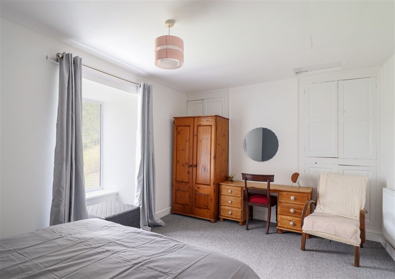 One of the 4 bedrooms at Plas Yn Bonwm, Corwen