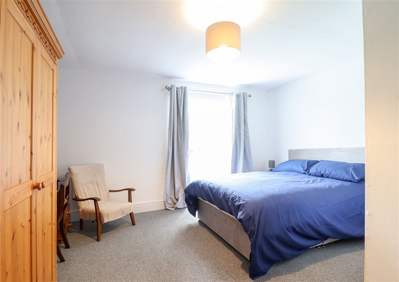 One of the bedrooms at Plas Yn Bonwm, Corwen