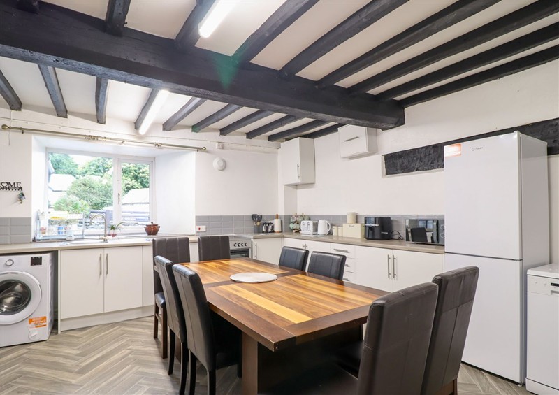 The kitchen at Plas Yn Bonwm, Corwen