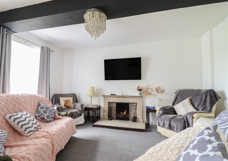 The living area at Plas Yn Bonwm, Corwen
